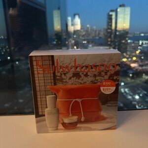 Skincare Set - Orange and White